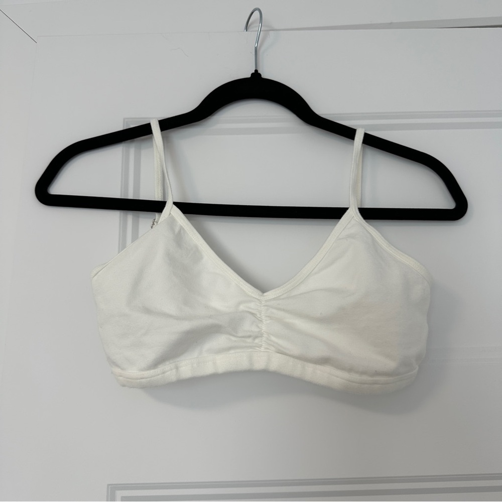 Brandy Melville White Maddie Bra Top